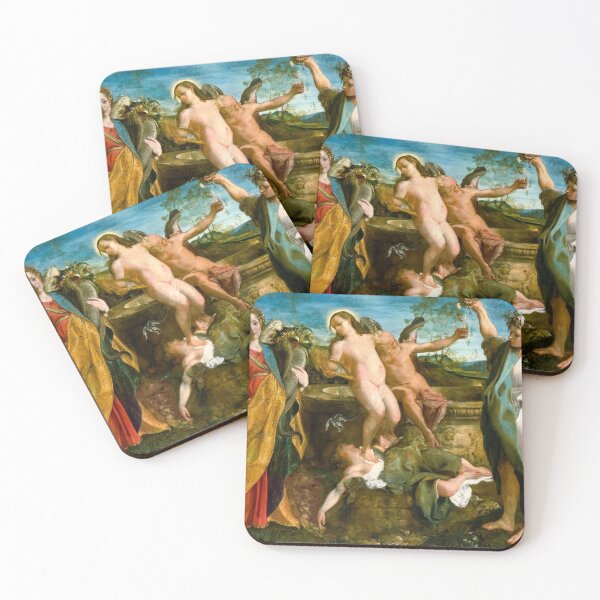 Item preview, Annibale Carracci Allegory Truth Time Baroque Mythological Painting designed and sold by TheSoulOfArt.