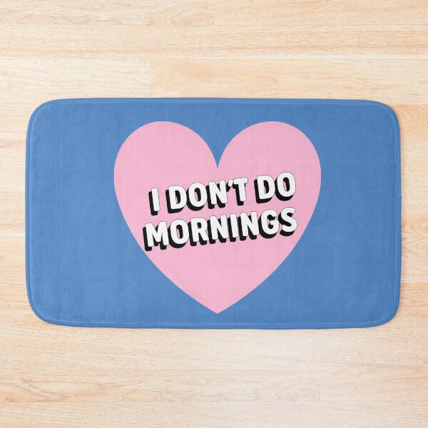 Item preview, I Don't Do Morning's designed and sold by ZooStateofMind.