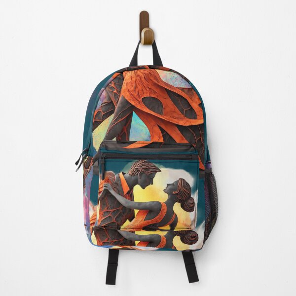 Item preview, Eternal Dance of Love – Romantic Couple Tango in Elegant Modern Art Style designed and sold by ChenEngEng.