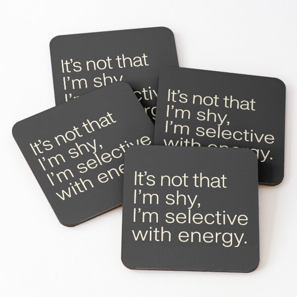 Item preview, Selective With Energy designed and sold by Brain Fog Lab.