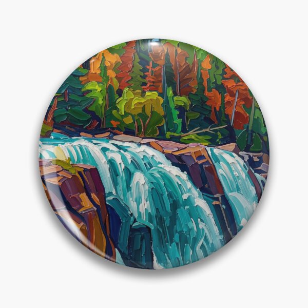 Item preview, Aubrey Falls Provincial Park Waterfall  designed and sold by Analog Aura .