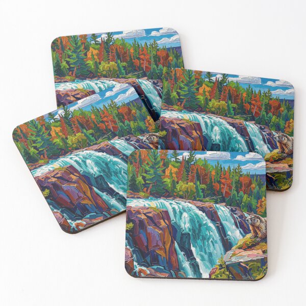 Item preview, Aubrey Falls Provincial Park Waterfall  designed and sold by Analog Aura .