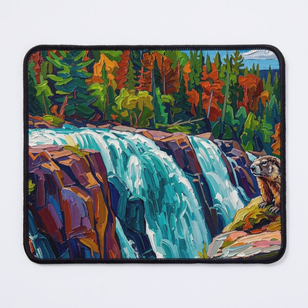 Item preview, Aubrey Falls Provincial Park Waterfall designed and sold by Analog Aura .