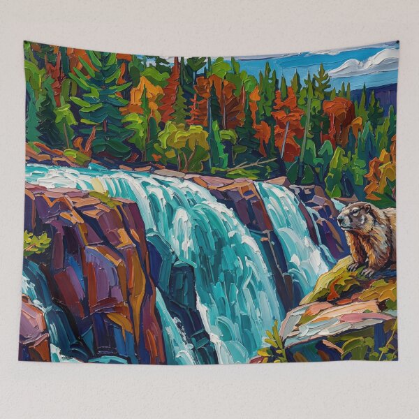 Item preview, Aubrey Falls Provincial Park Waterfall  designed and sold by Analog Aura .