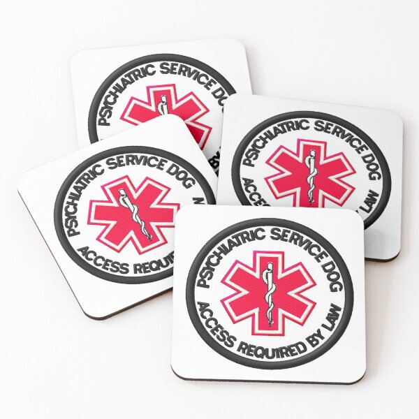 Item preview, Service Dog : Psychiatric Service Dog Access Required By Law designed and sold by Shoppy Markey Square.