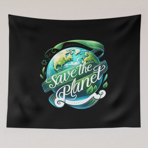 Item preview, Go Green Planet Design – Earth Day Eco Graphic designed and sold by artedigital99.