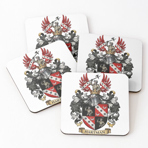 Item preview, The Hartman Family Coat of Arms designed and sold by BagTown Clans.