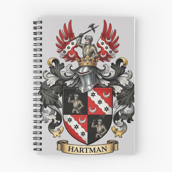 Item preview, The Hartman Family Coat of Arms designed and sold by BagTown Clans.
