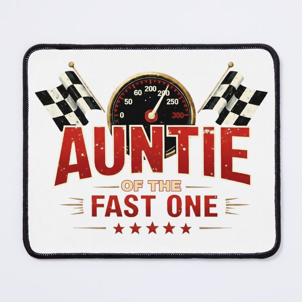 Item preview, Auntie Of The Fast One Racing designed and sold by LunaMagicStudio.