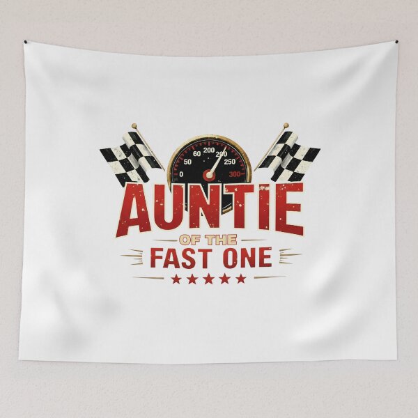 Item preview, Auntie Of The Fast One Racing designed and sold by LunaMagicStudio.