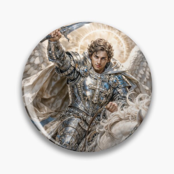 Item preview, St. Michael the Archangel: Defender of God's Plan designed and sold by AliceWhiteDF.