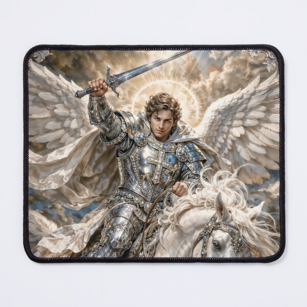 Item preview, St. Michael the Archangel: Defender of God's Plan designed and sold by AliceWhiteDF.