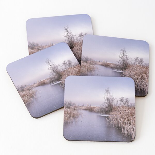 Item preview, Frosty Bavarian River Loisach designed and sold by Kasia Design.