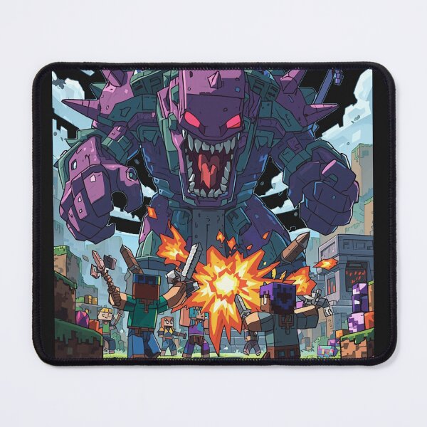 Item preview, The Boss That No One Can Defeat in Minecraft? designed and sold by MangaVersePrint.