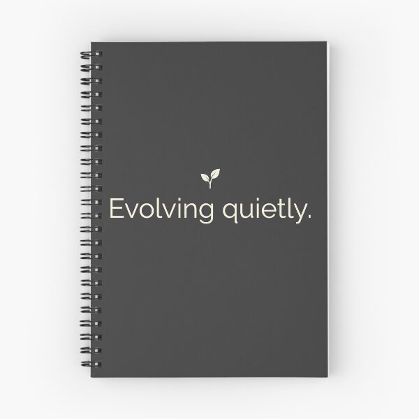 Item preview, Evolving Quietly Minimalist designed and sold by Brain Fog Lab.