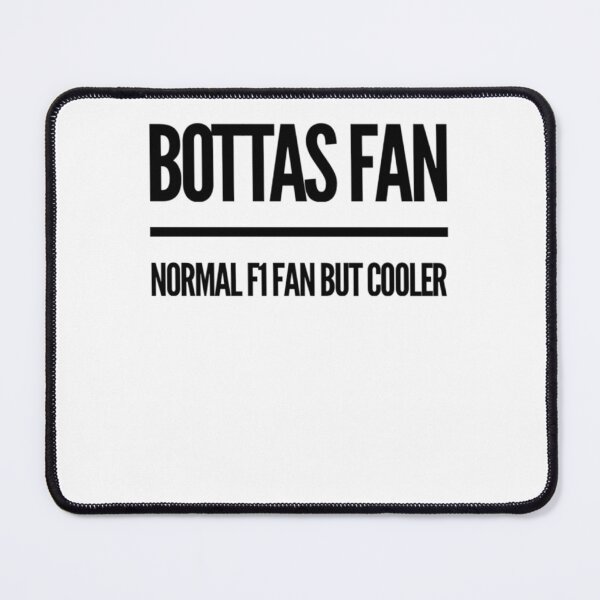 Item preview, Bottas Fan Normal F1 Fan But Cooler designed and sold by butterybud.