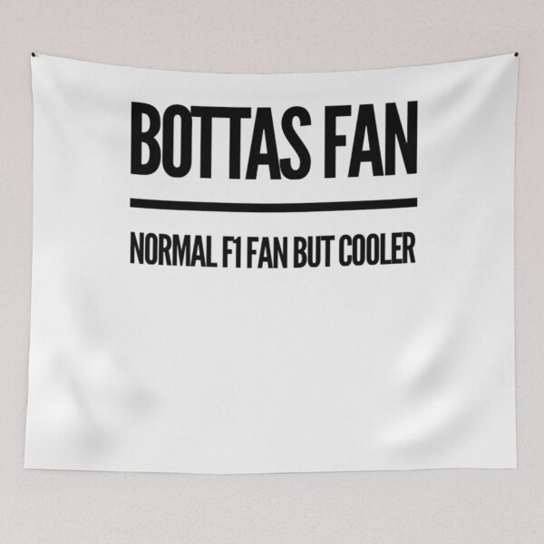 Item preview, Bottas Fan Normal F1 Fan But Cooler designed and sold by butterybud.