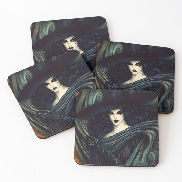 Item preview, Gothic Witch Woman Dark Fantasy Portrait designed and sold by Shoot-The-Moon.