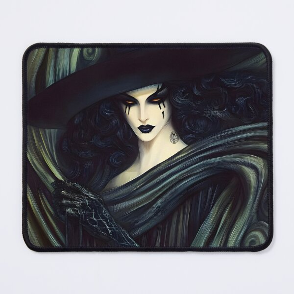 Item preview, Gothic Witch Woman Dark Fantasy Portrait designed and sold by Shoot-The-Moon.