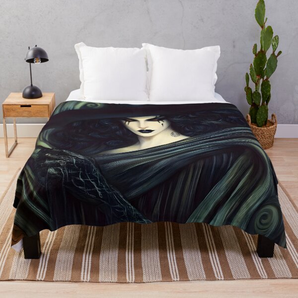 Item preview, Gothic Witch Woman Dark Fantasy Portrait designed and sold by Shoot-The-Moon.