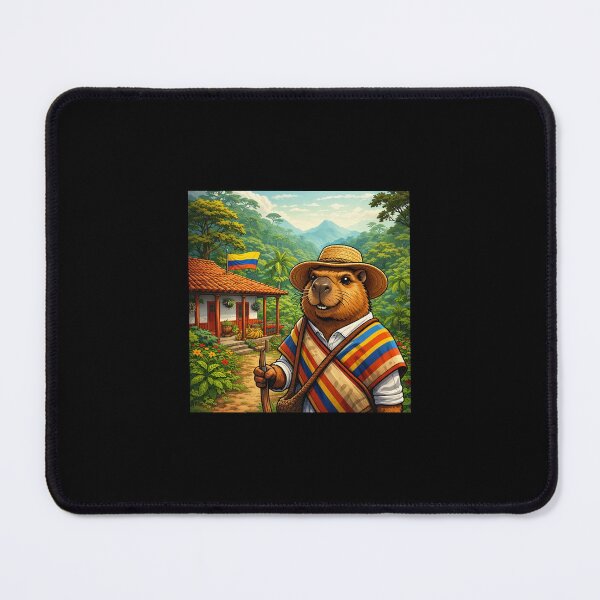 Item preview, Capybara on a trip to Colombia designed and sold by PikyBananArtist.