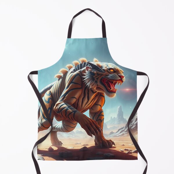 Item preview, Alien Tiger on a Distant Planet designed and sold by cuprum.