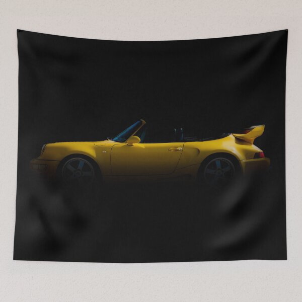Item preview, Yellow Porsche Carrera S 911 shadows designed and sold by CEastwoodPhotos.