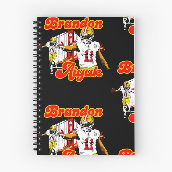 Item preview, Brandon Aiyuk Football Playmaker designed and sold by butterybud.