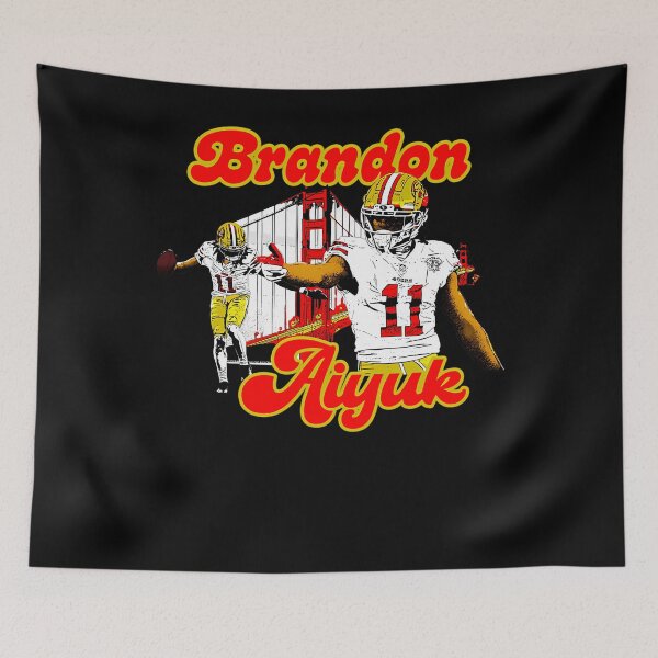 Item preview, Brandon Aiyuk Football Playmaker designed and sold by butterybud.