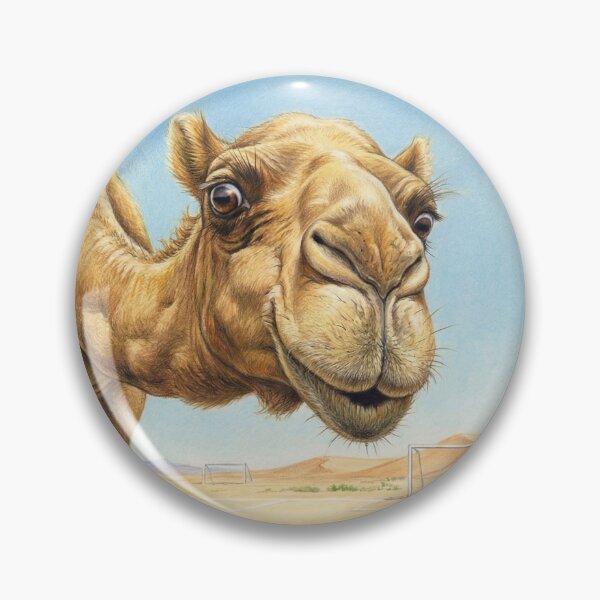 Item preview, Funny Camel Soccer Player - Ball is Life 3D Animal designed and sold by JaylArtStore.