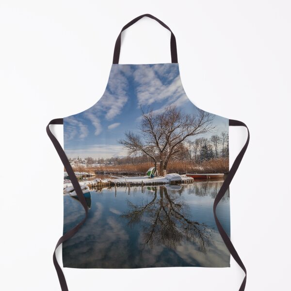 Item preview, Winter Reflections on Lake Staffel designed and sold by Kasia Design.