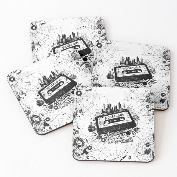 Item preview, Post-Apocalyptic Nostalgia Cassette Tape designed and sold by MarCinu Art.