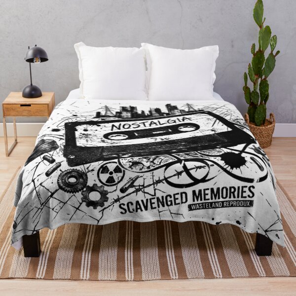 Item preview, Post-Apocalyptic Nostalgia Cassette Tape designed and sold by MarCinu Art.