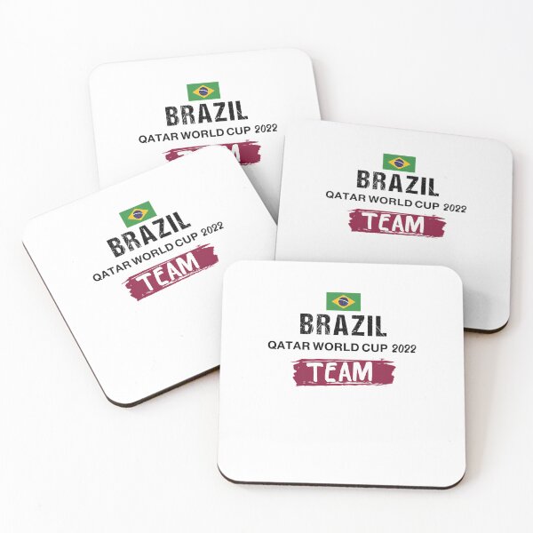 Item preview, Brazil    World Cup Football Soccer Fan Qatar 2022 designed and sold by butterybud.