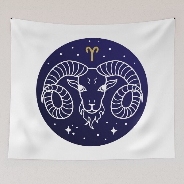 Item preview, Minimalist Taurus Line Art - Celestial Zodiac Bull with Galaxy Accents designed and sold by MinervasCrafts.