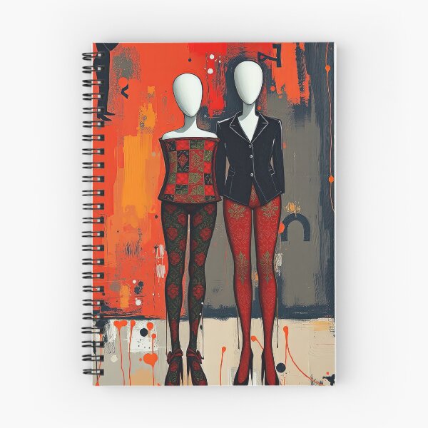 Item preview, Abstract Fashion Mixed Media Red and Black Art designed and sold by Alma47.
