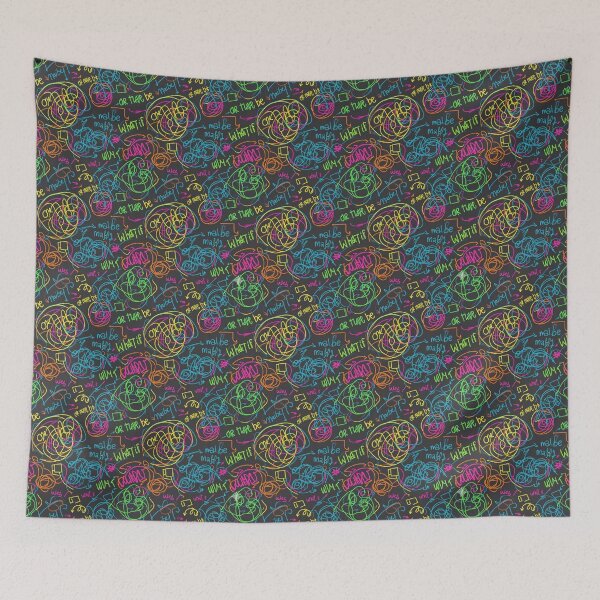 Item preview, Colorful Doodle Patterns designed and sold by StickVerse by Owais.