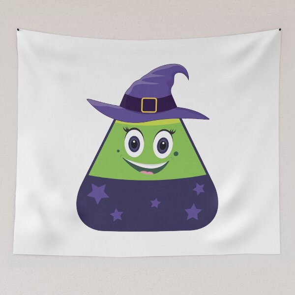 Item preview, Candy Corn Witch designed and sold by Captain Creative.