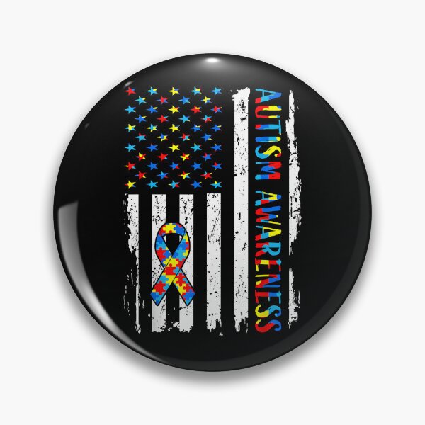 Item preview, Autism Awareness Mom Dad USA Flag Autistic Awareness Autism designed and sold by Boutkimaewab.