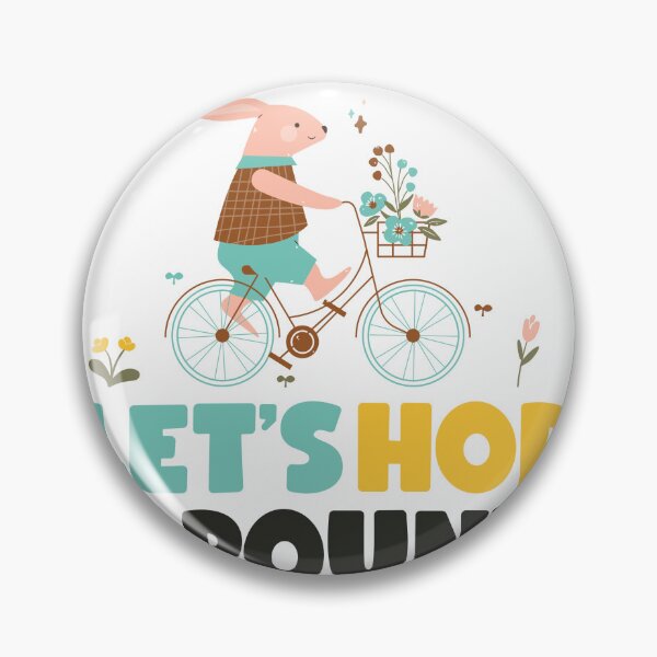 Item preview, Let's Hop Around - ✨#easter #happyeaster #bunny #bike #spring designed and sold by Fanybany.
