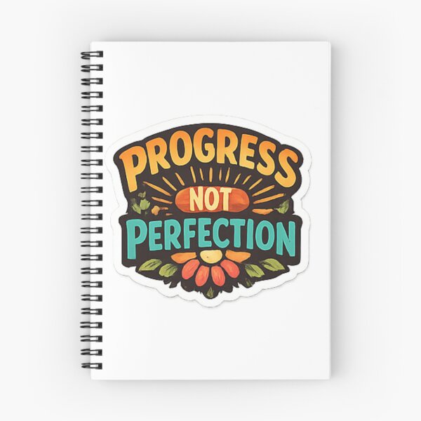 Item preview, Progress Not Perfection Motivational Sticker designed and sold by DigitalArt10.
