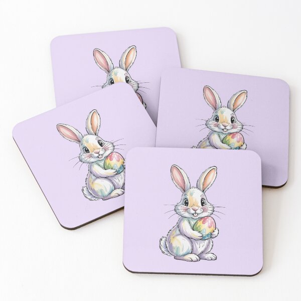 Item preview, Vintage Easter Bunny Pastel Gift Design designed and sold by WikaKowalczyk.
