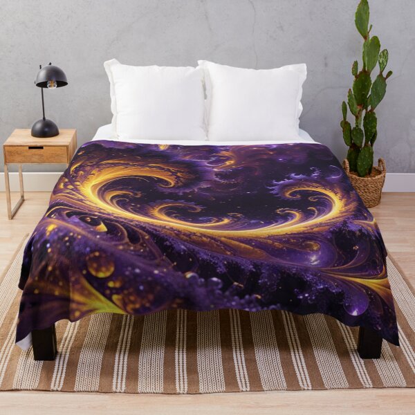 Item preview, Radiant Violet Fractal Bloom designed and sold by Harmonic_Layers.
