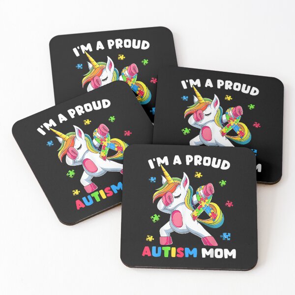 Item preview, Proud Autism Mom Dab Dance s, Women's Dabbing Unicorn designed and sold by Boutkimaewab.