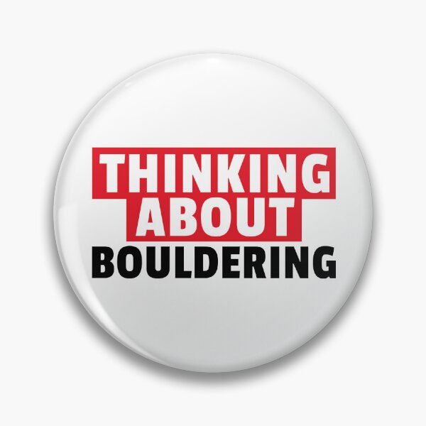 Item preview, Thinking About Bouldering designed and sold by MaryAller.