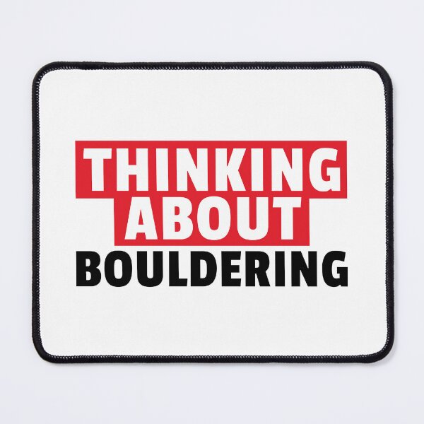 Item preview, Thinking About Bouldering designed and sold by MaryAller.