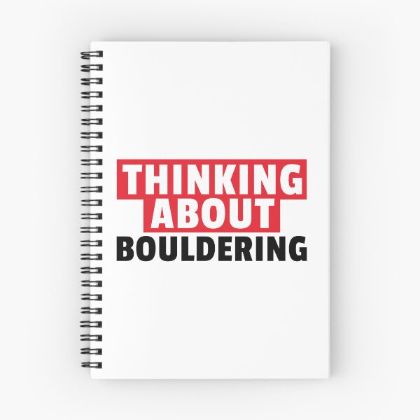 Item preview, Thinking About Bouldering designed and sold by MaryAller.