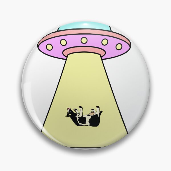 Item preview, Alien Abduction Cow designed and sold by baileyislost.
