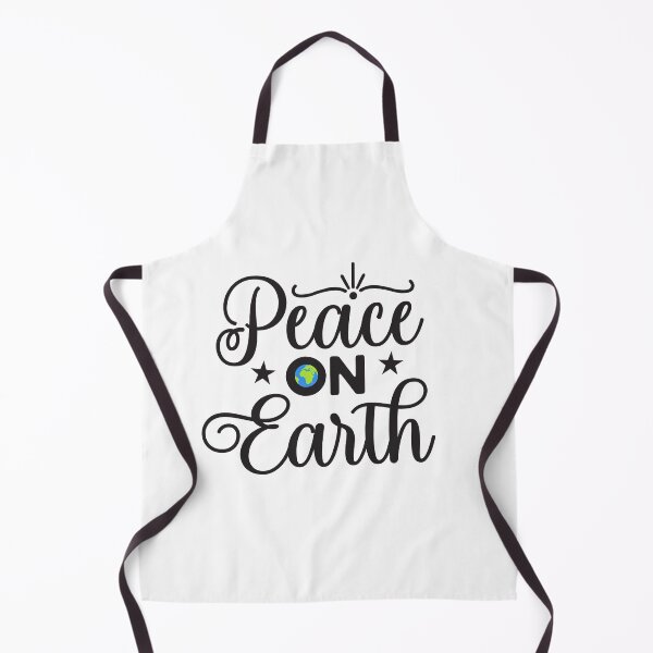 Item preview, Peace On Earth Globe Typography designed and sold by mustbemazi.
