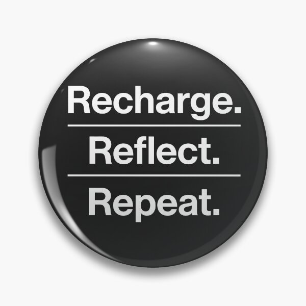 Item preview, Recharge Reflect Repeat designed and sold by Brain Fog Lab.